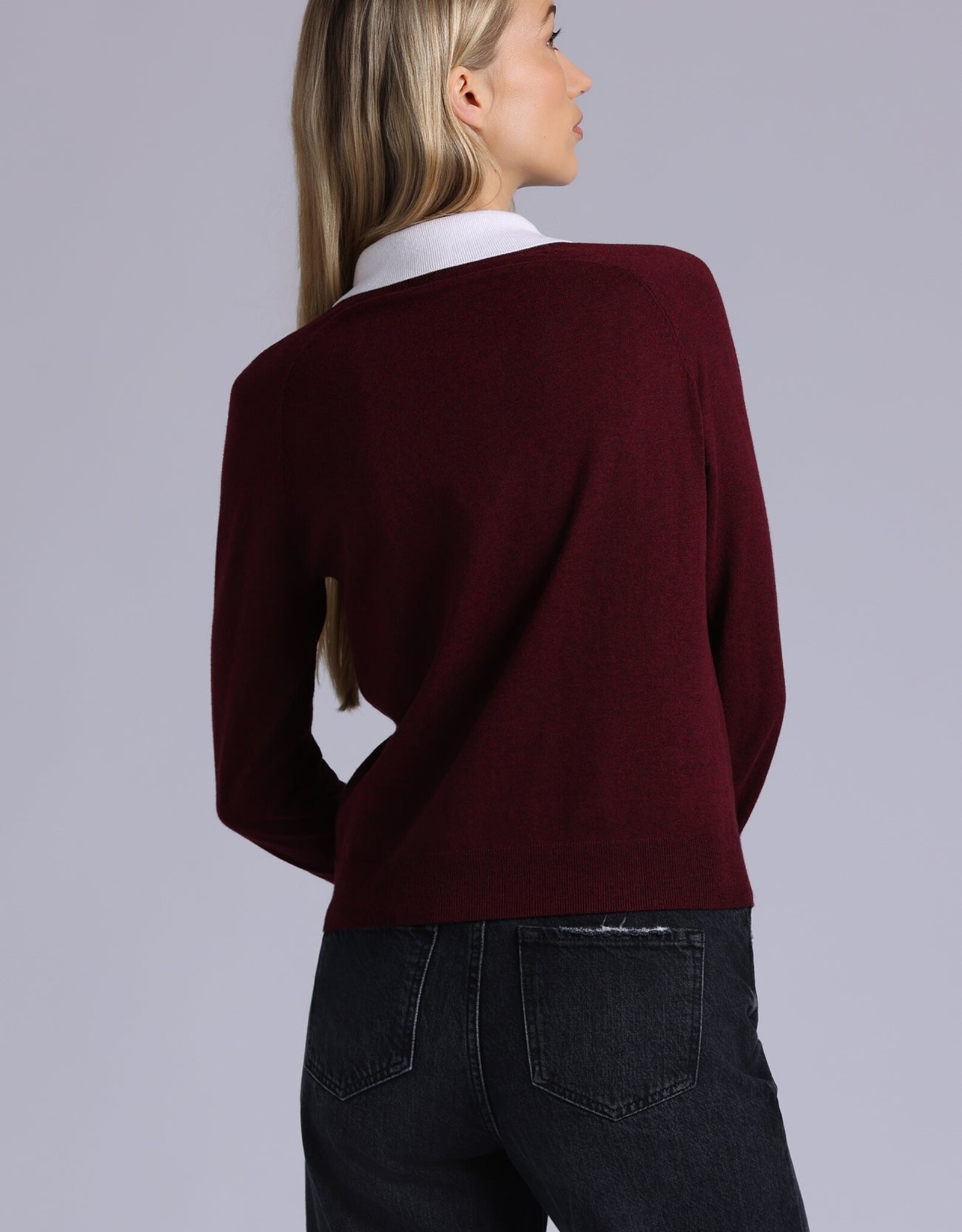 MINNIE ROSE Cotton Cash Polo Top