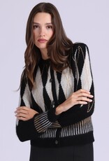 MINNIE ROSE  Argyle Crew Jacket