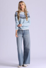 MINNIE ROSE 94189 Fair Isle Crew