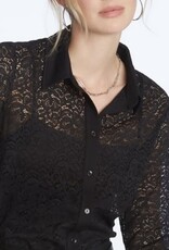 Elliott Lauren Lace Button Top 89365
