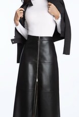 Elliott Lauren Vegan Leather Zip Skirt 29447 Elliott Lauren Vegan Leather Zip Skirt 29447