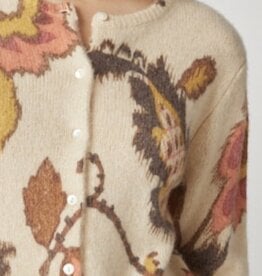Kokun Flora Crew Cardigan
