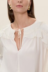 REBECCA TAYLOR Lillith Ruffle Blouse