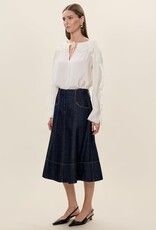 REBECCA TAYLOR Lillith Ruffle Blouse