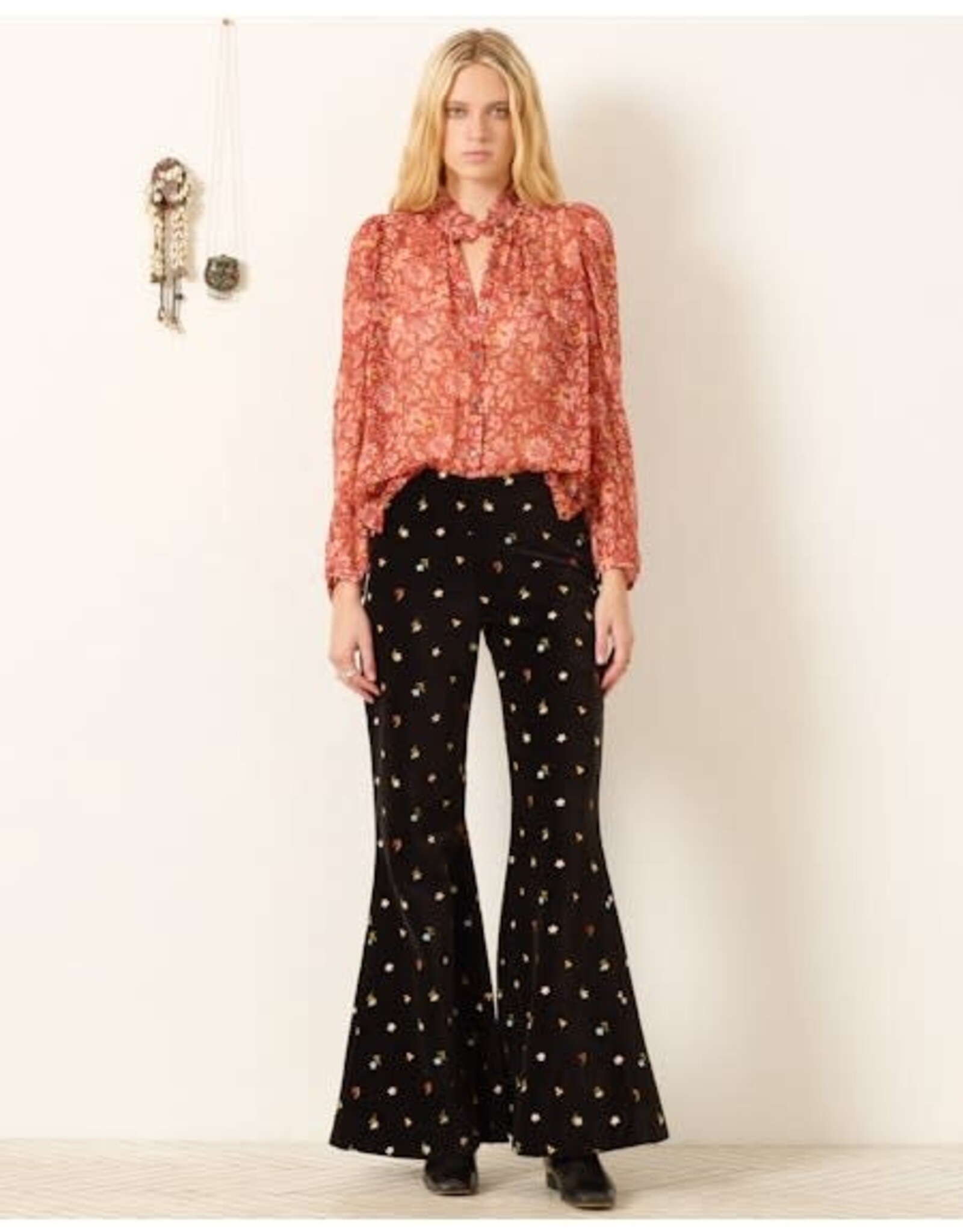 Alix of Bohemia Annabel Sunset Ember Shirt