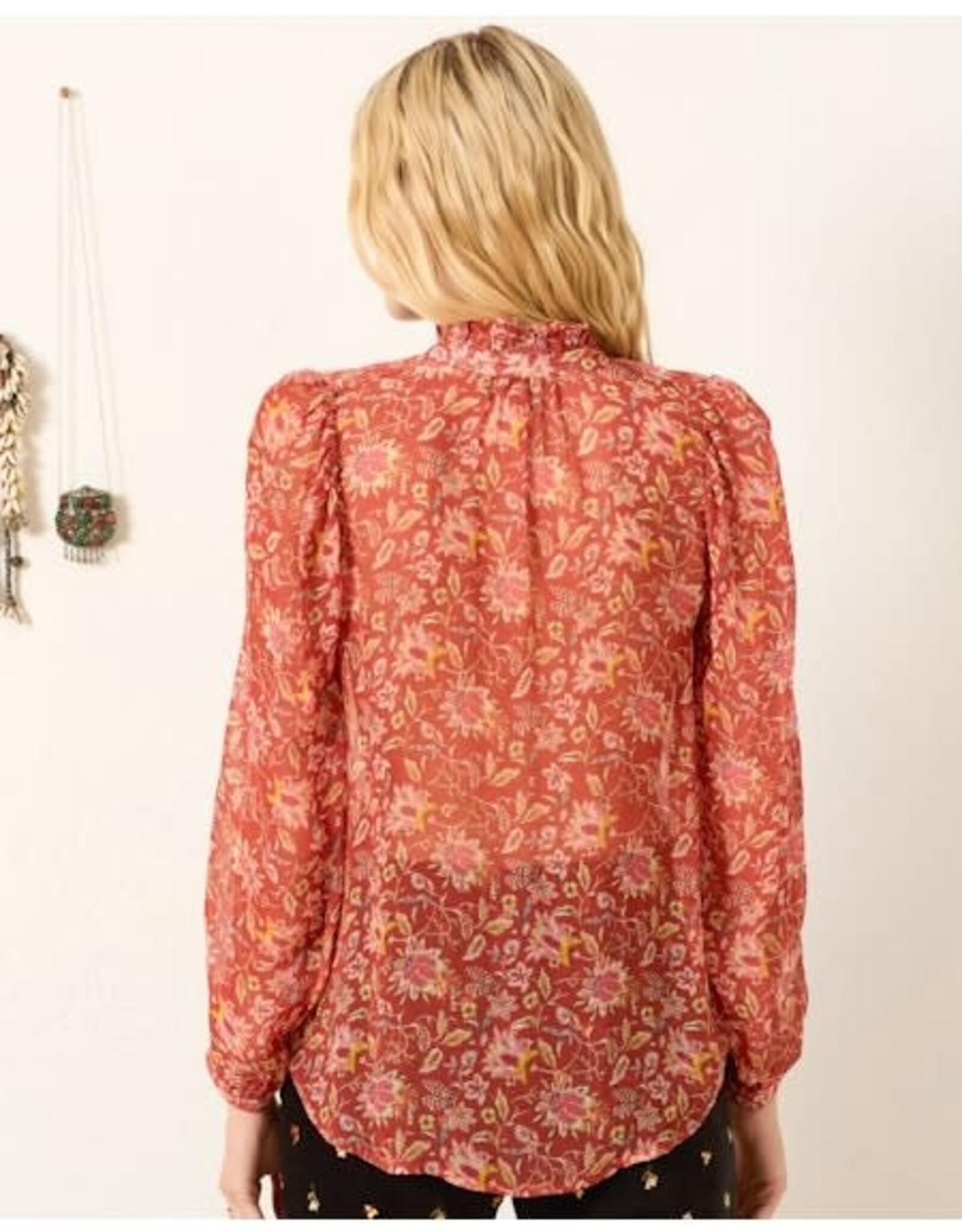 Alix of Bohemia Annabel Sunset Ember Shirt