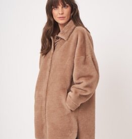 REPEAT CASHMERE Faux Fur Jacket