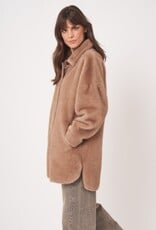 REPEAT CASHMERE Faux Fur Jacket