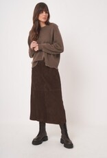 REPEAT CASHMERE Suede ALine SKIRT