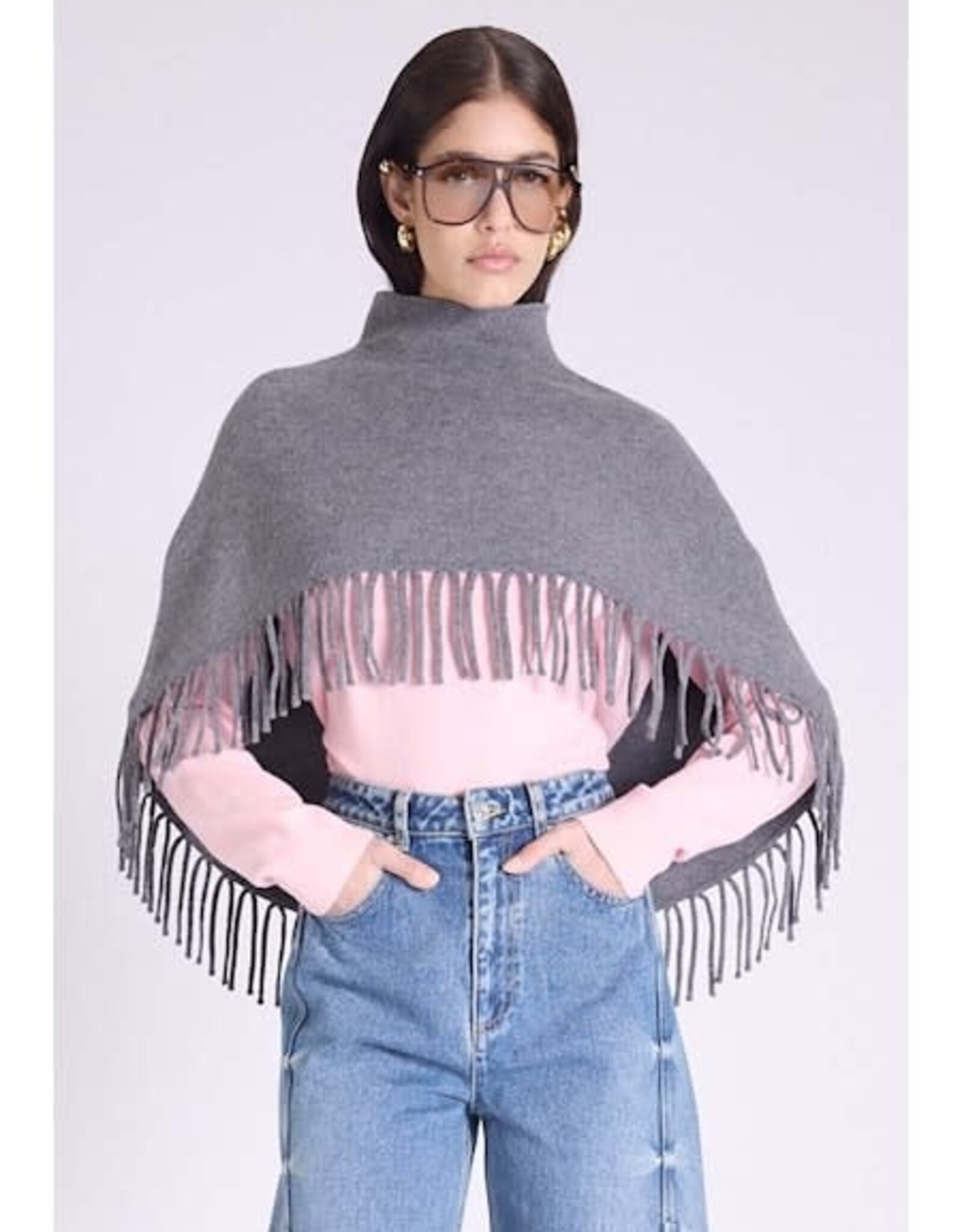 Berenice. Fringe Poncho