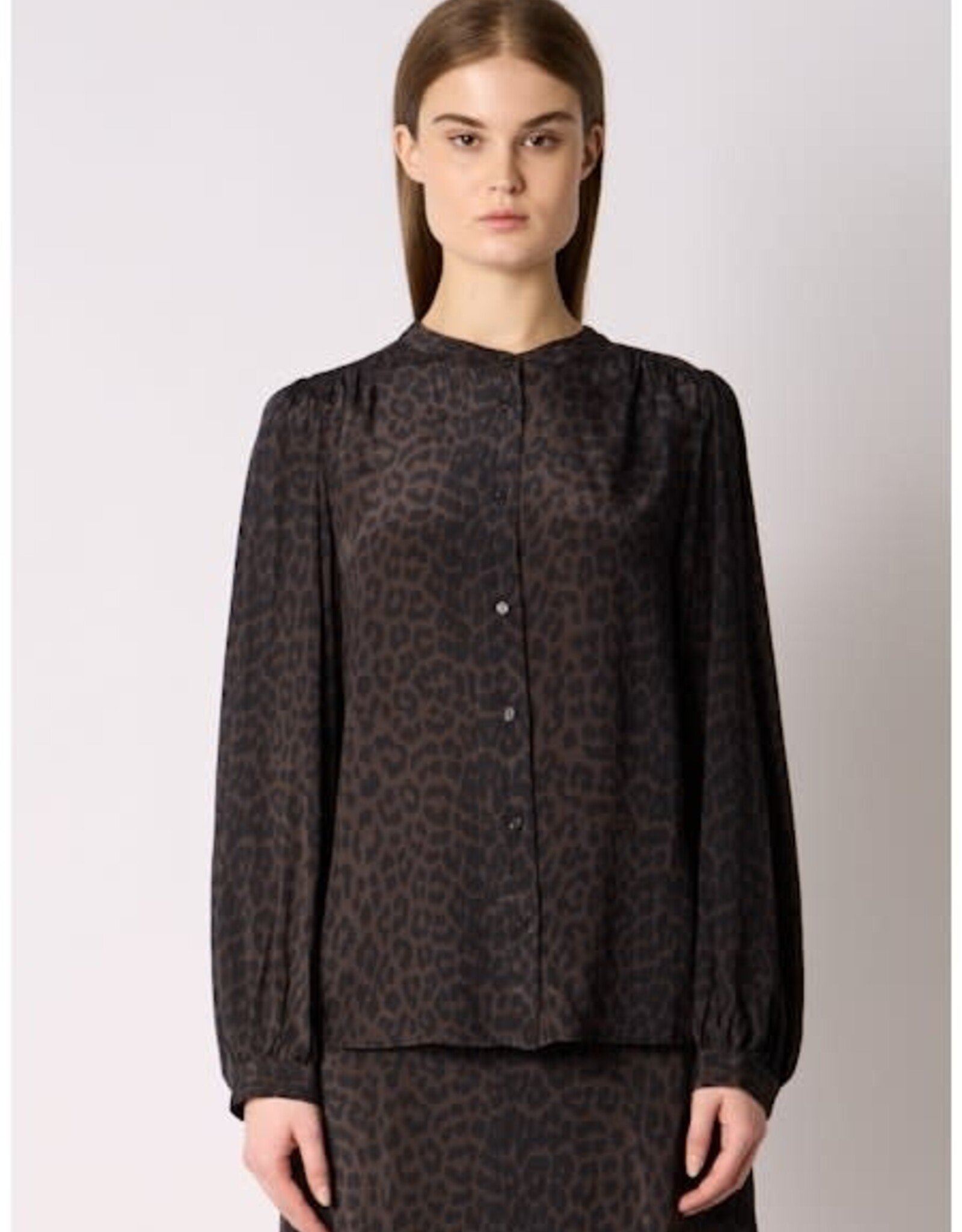 Berenice. Leopard Print Blouse