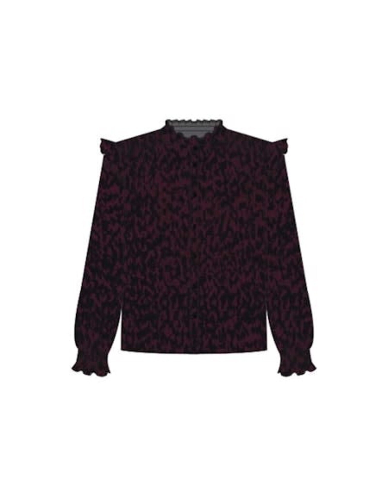 Berenice. Blouse w/shoulder details