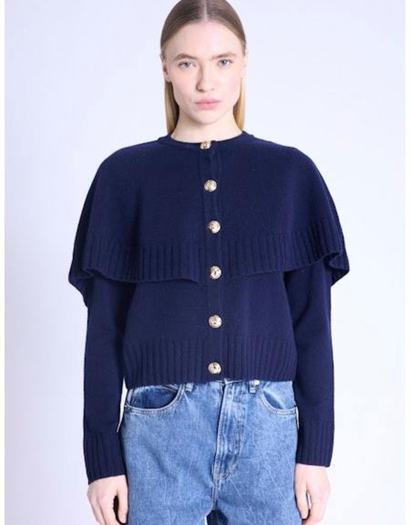 Berenice. Caped Cardigan