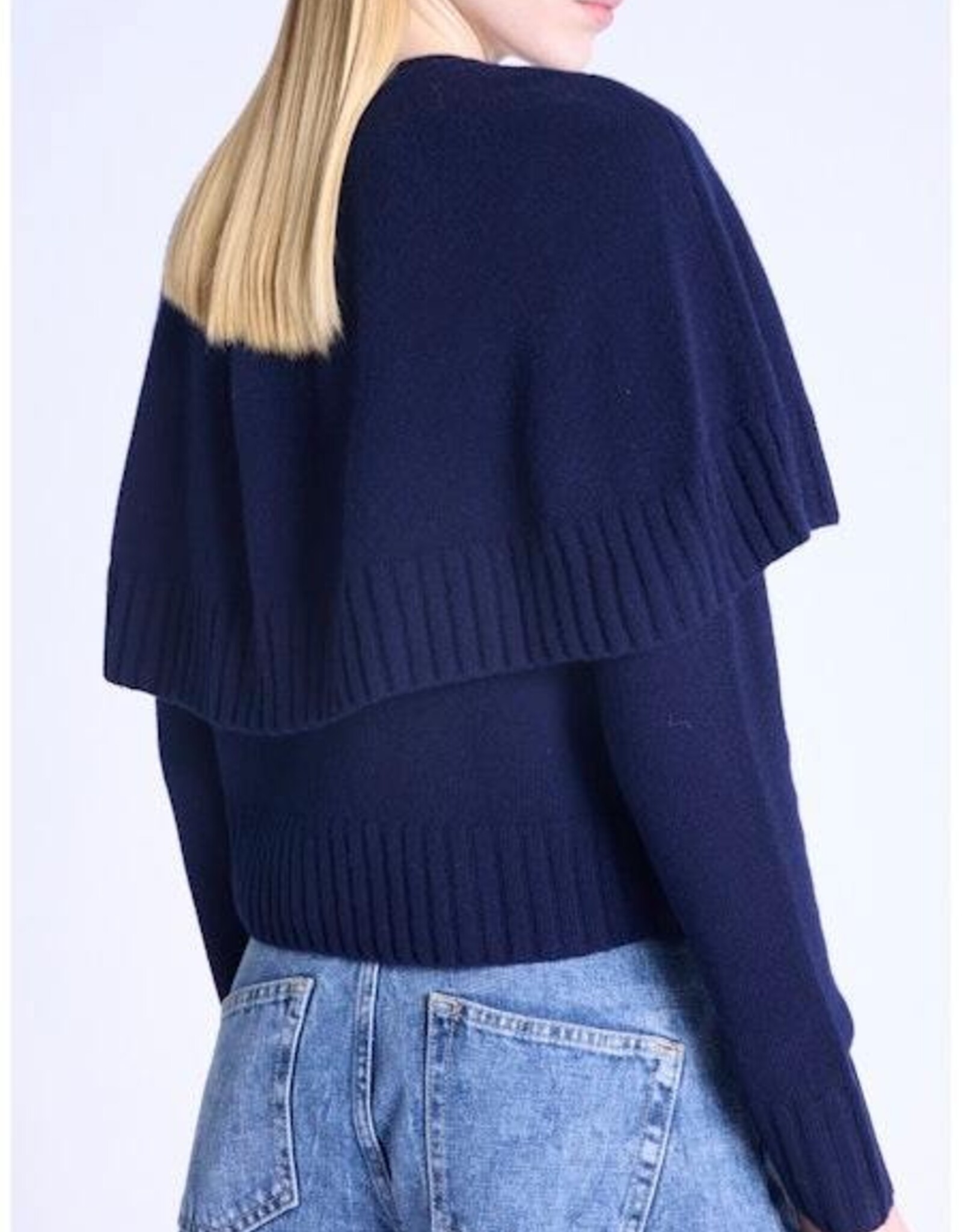 Berenice. Caped Cardigan