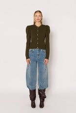 Berenice. Puffy Shoulder Cardigan