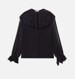 FRAME The Tiered Statement Blouse