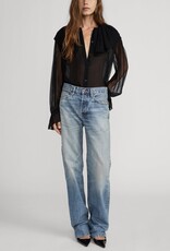 FRAME The Tiered Statement Blouse
