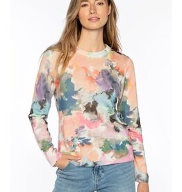 Kinross Maldives Floral Print Crew