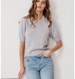 Autumn Cashmere Peter Pan Collar w/Rhinestones Autumn Cashmere Peter Pan Collar w/Rhinestones