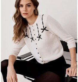 Autumn Cashmere Cardi w Ribbon Autumn Cashmere Cardi w Ribbon