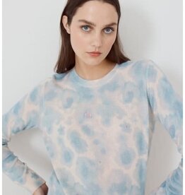 Autumn Cashmere Watercolor Floral Print Crew Autumn Cashmere Watercolor Floral Print Crew