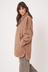 REPEAT CASHMERE Faux Fur Jacket
