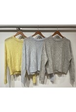 Autumn Cashmere Pointelle Crew RSC14536