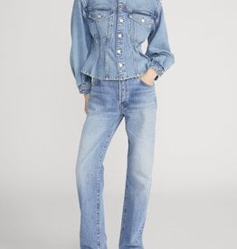 FRAME The Nipped Collarless Jacket