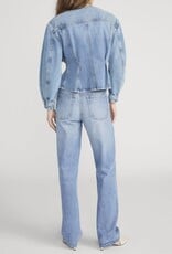 FRAME The Nipped Collarless Jacket