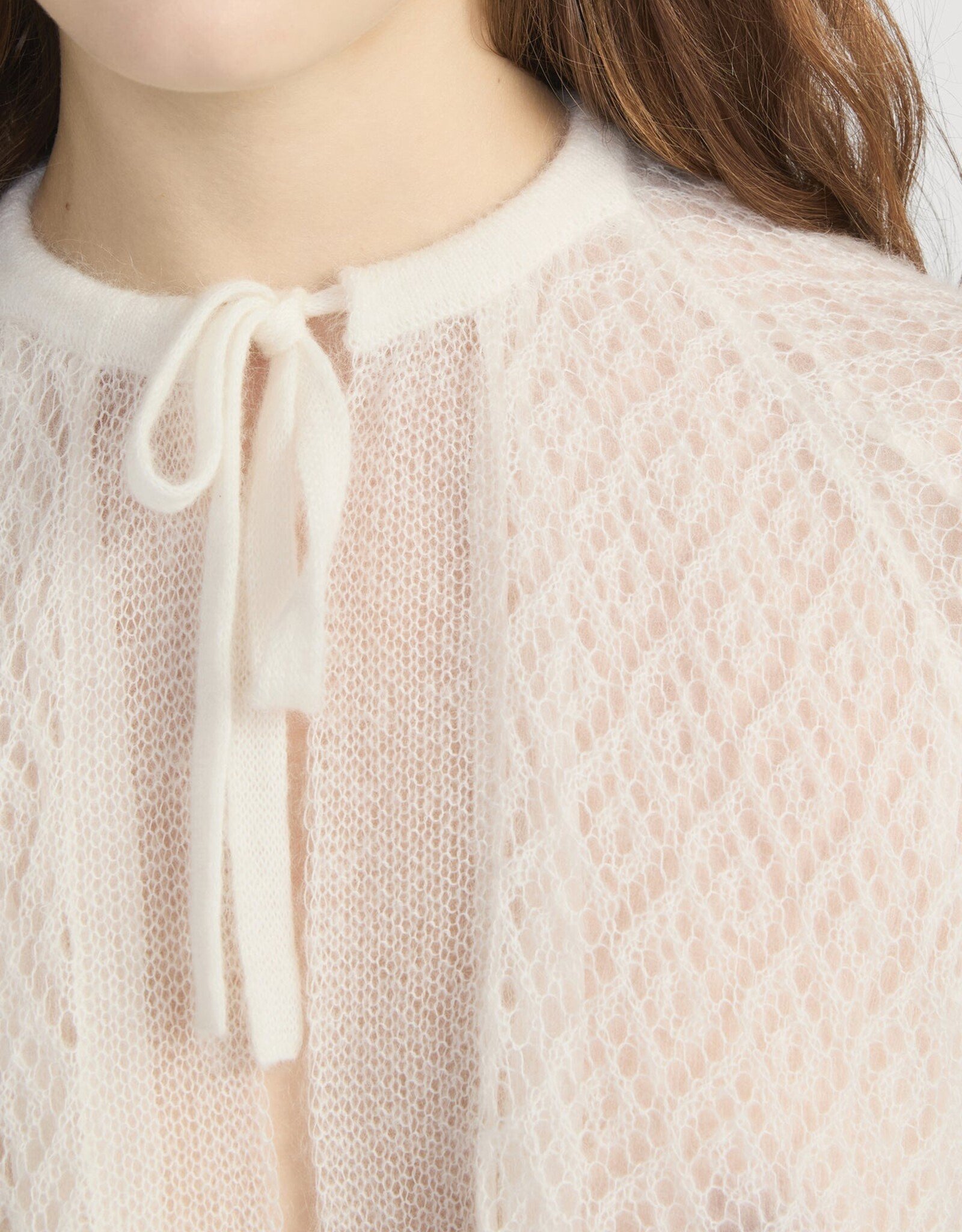 FRAME The Delicate Tie Sweater