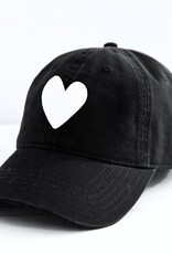 Kerri Rosenthal Baseball Heart Hat