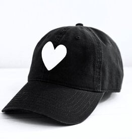 Kerri Rosenthal Baseball Heart Hat