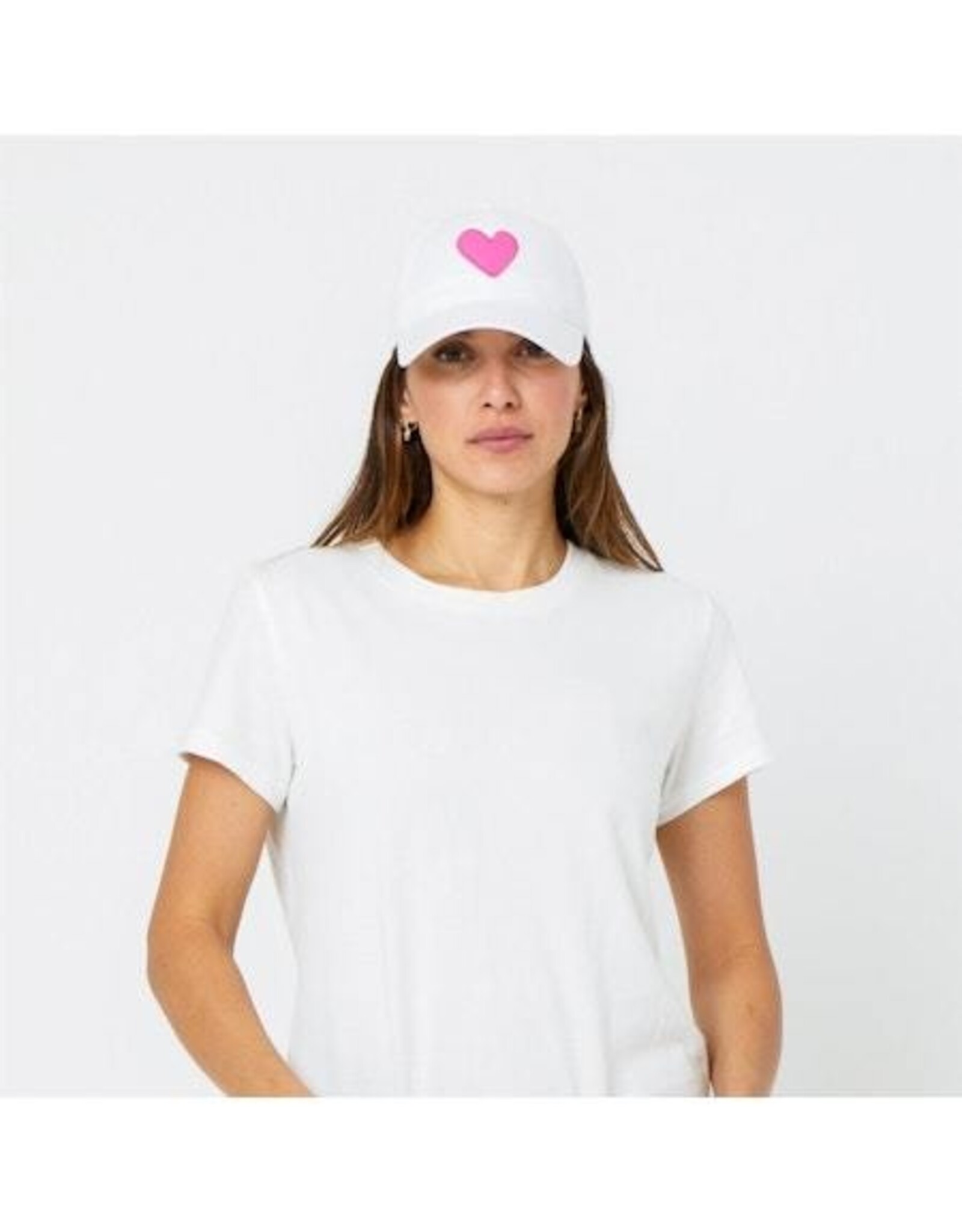 Kerri Rosenthal Baseball Heart Hat