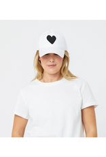 Kerri Rosenthal Baseball Heart Hat