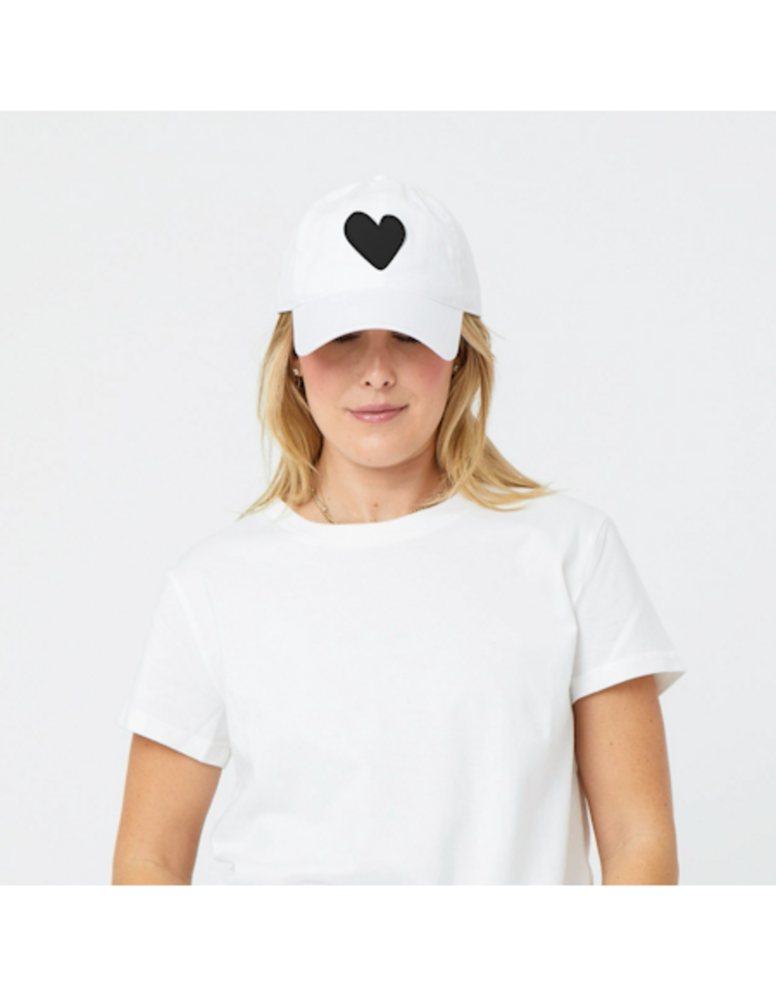 Kerri Rosenthal Baseball Heart Hat