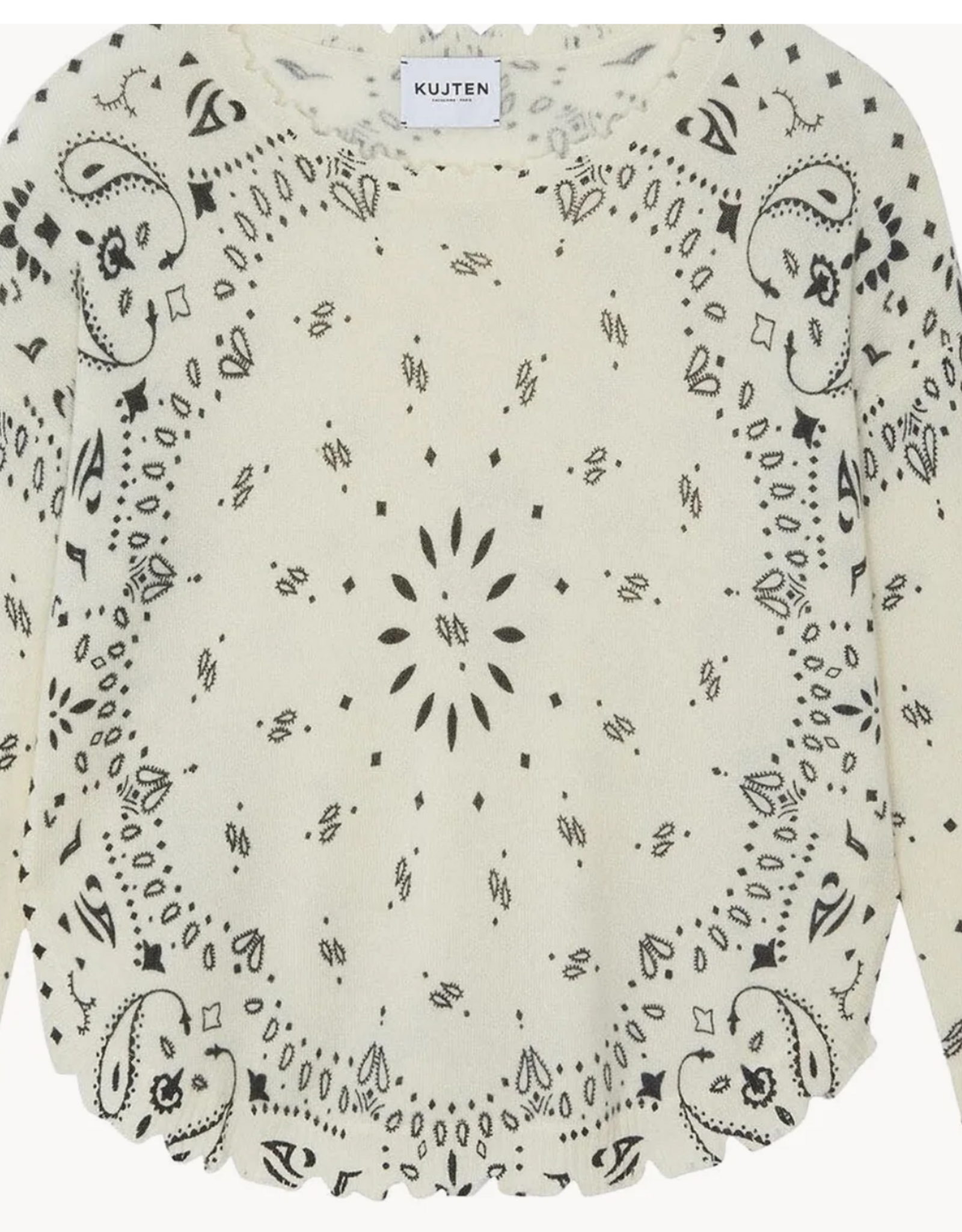 KUJTEN Mela Bandana Blanc