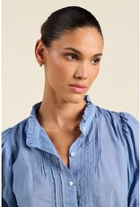 Trovata Birds of Paradis Mira Blouse Brisa Houndstooth