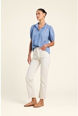 Trovata Birds of Paradis Mira Blouse Brisa Houndstooth