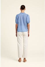 Trovata Birds of Paradis Mira Blouse Brisa Houndstooth