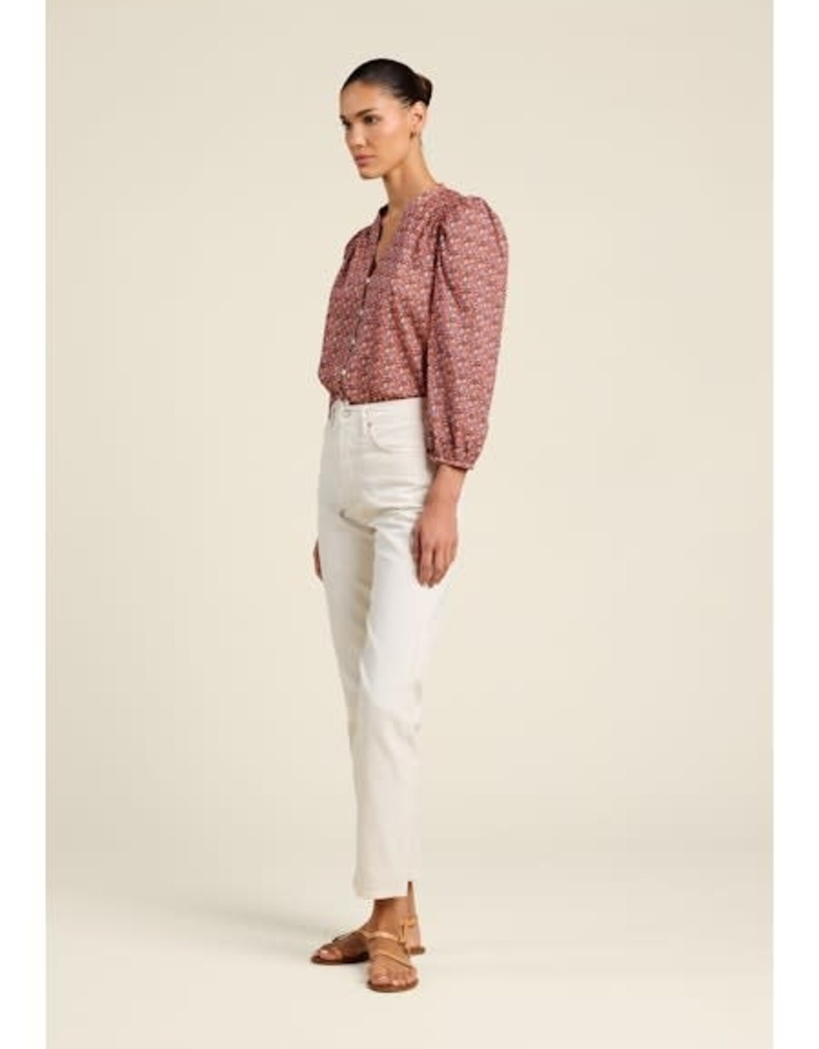 Trovata Birds of Paradis Maisey Blouse Mare Ditsy