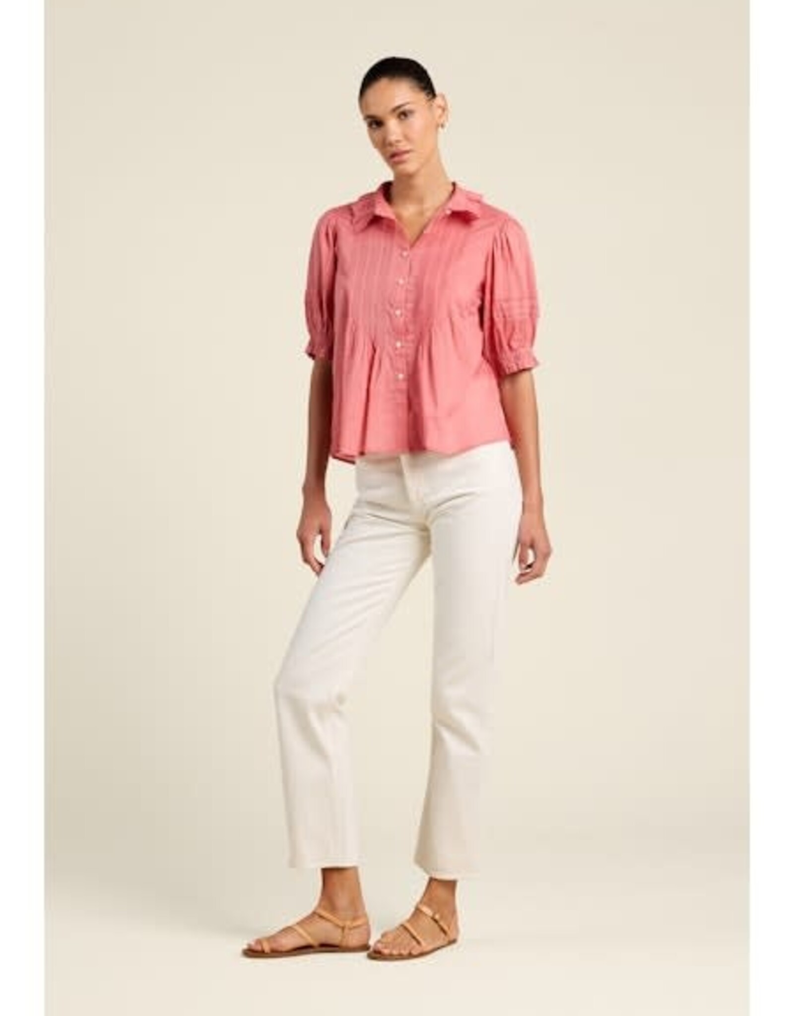 Trovata Birds of Paradis Jess Blouse Rosada