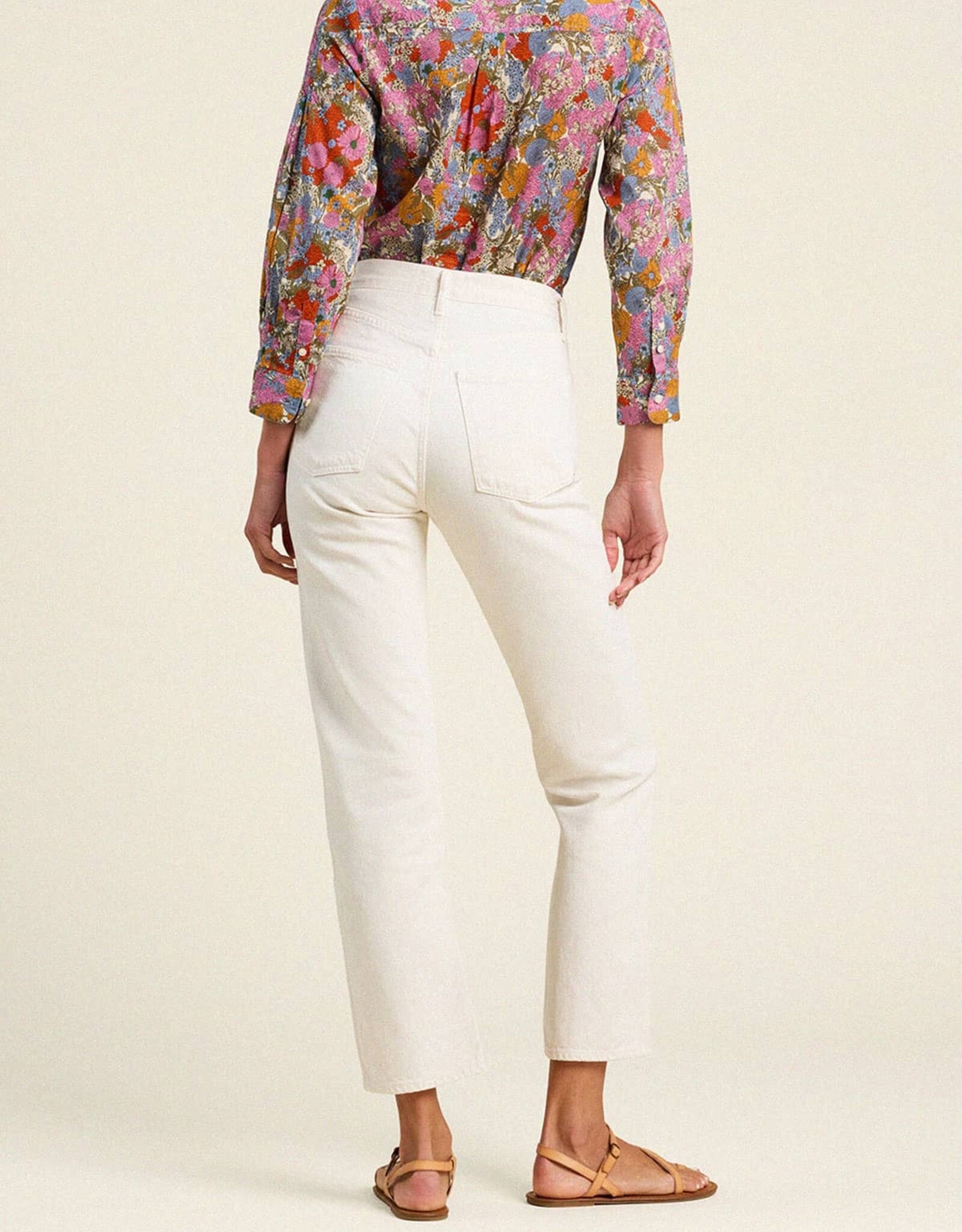 Trovata Birds of Paradis Clara Blouse Delicate Tilia