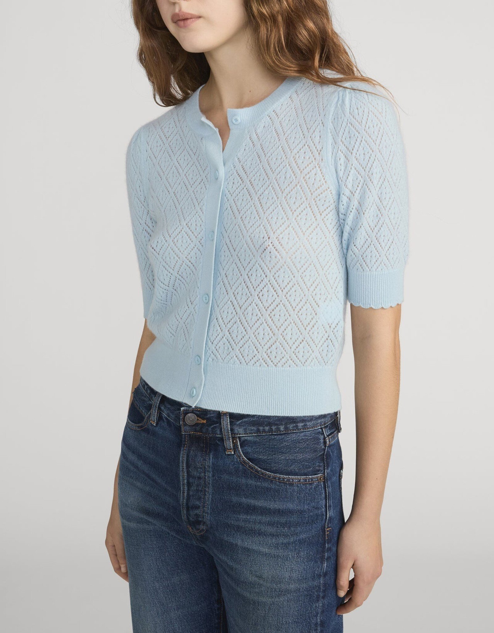 FRAME The Delicate S/S Cardi