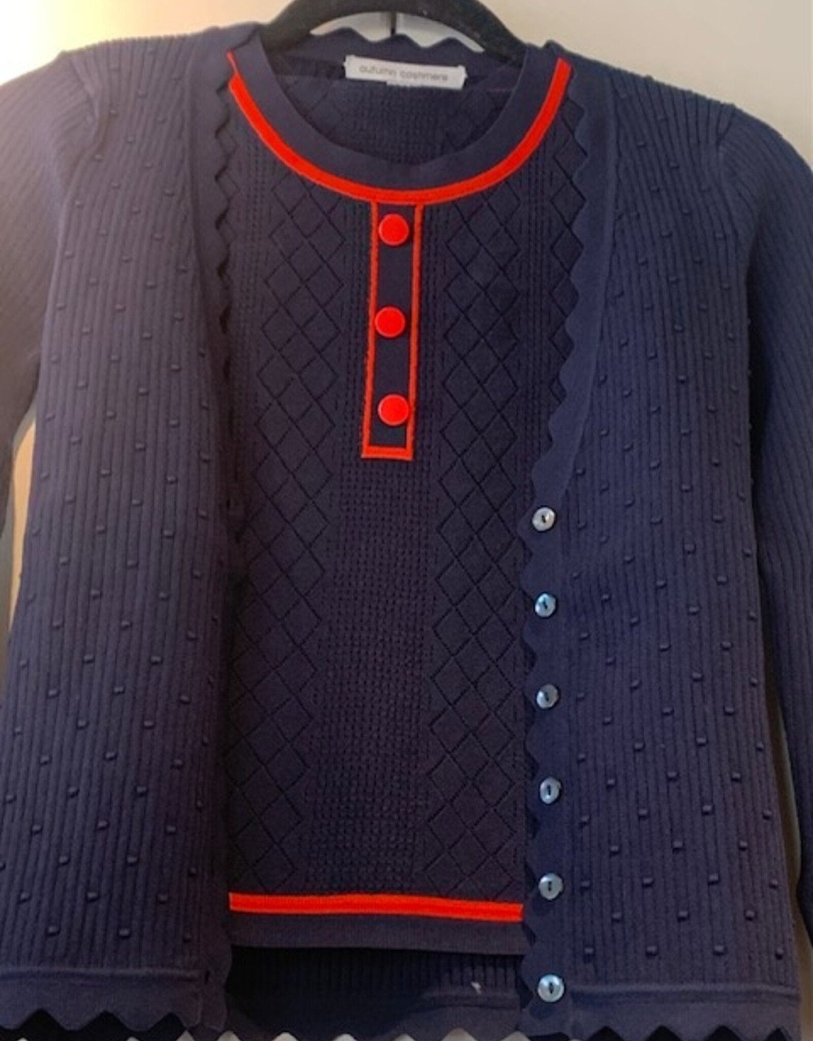 Autumn Cashmere Sleeveless 2-Tone Top