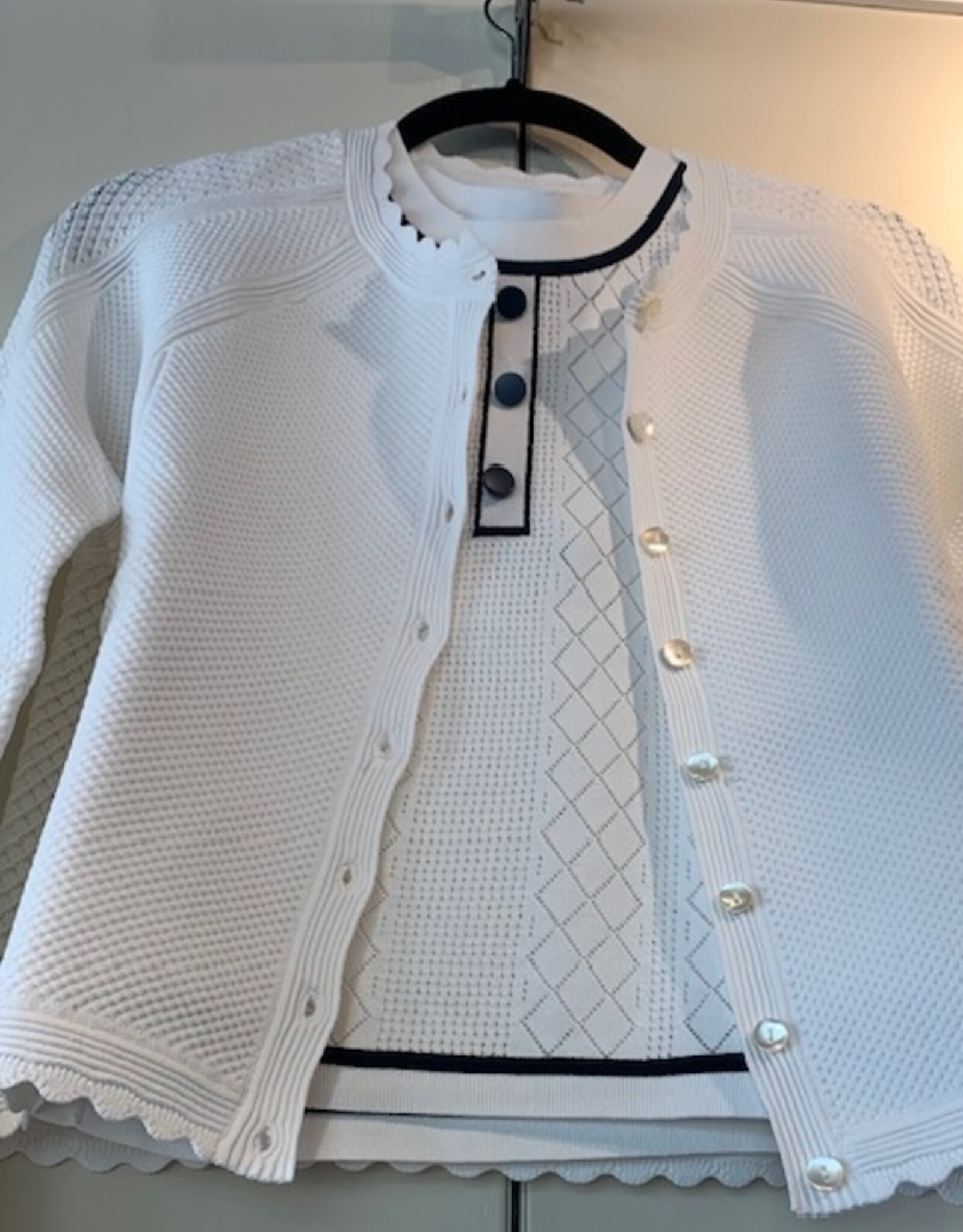 Autumn Cashmere Sleeveless 2-Tone Top