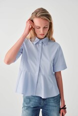 Beatrice S/S Peplum Top