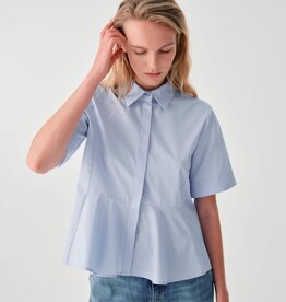 Beatrice S/S Peplum Top