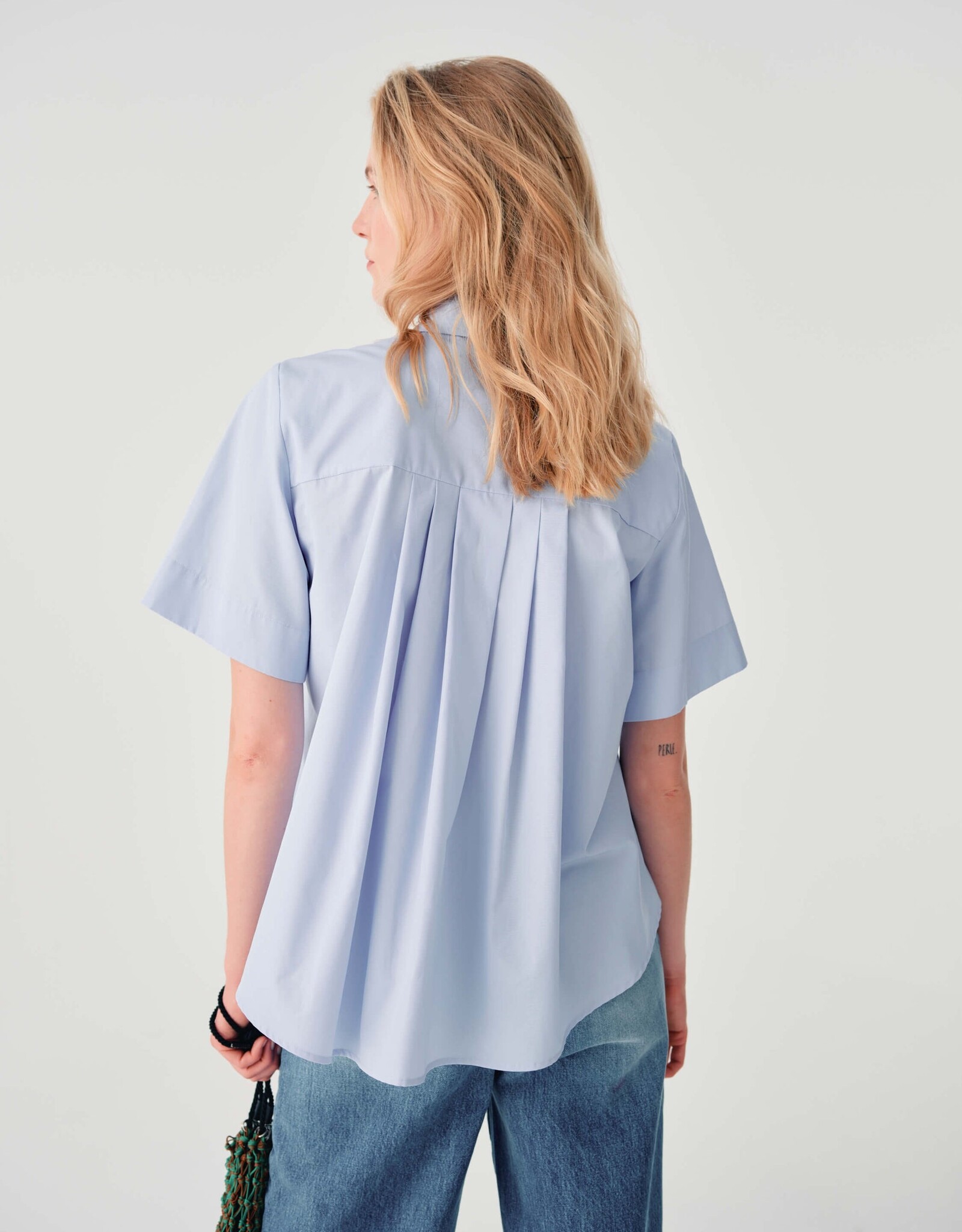 Beatrice S/S Peplum Top