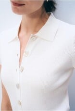 White + Warren Linen Blend Top