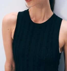 White + Warren Linen Blend Dress